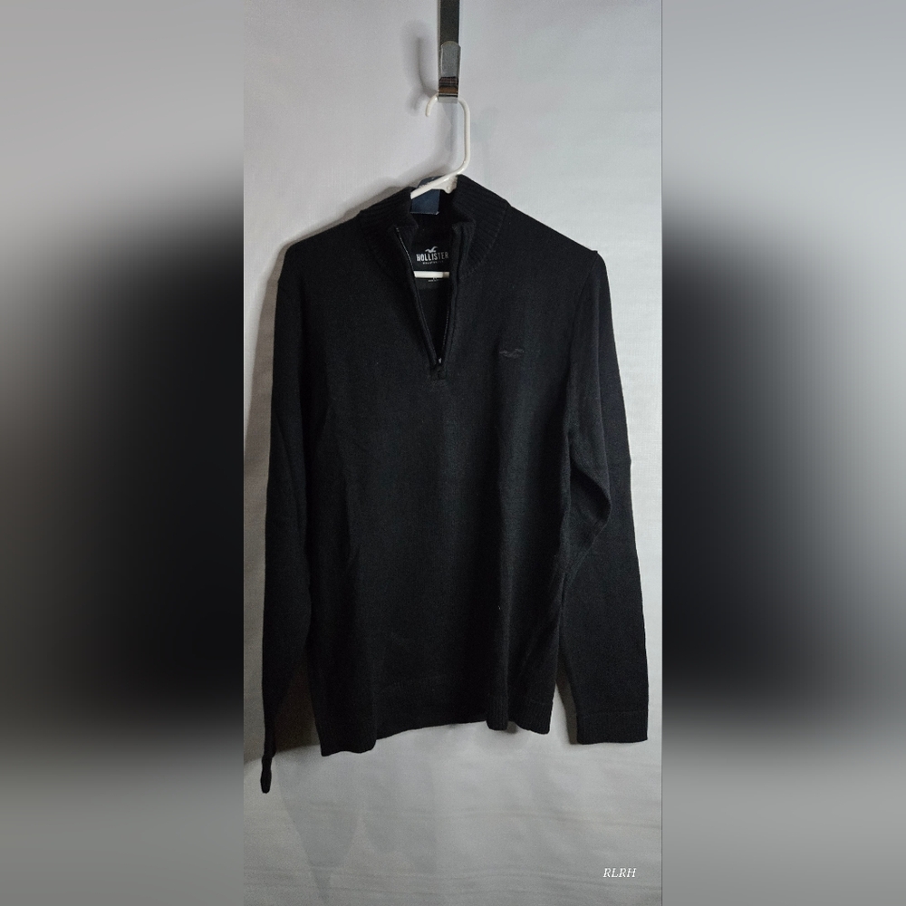 Long sleeve quarter zip sweater